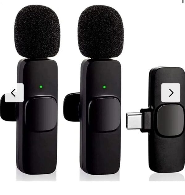 K9 Dual Wireless Collar Microphone for iPhone, iPad, and Mac Lightning Devices. Features plug-and-play functionality with on-recording mobile charging. No app or Bluetooth required. - Image 7